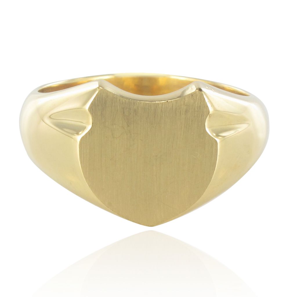 Art Deco Gold Signet Ring