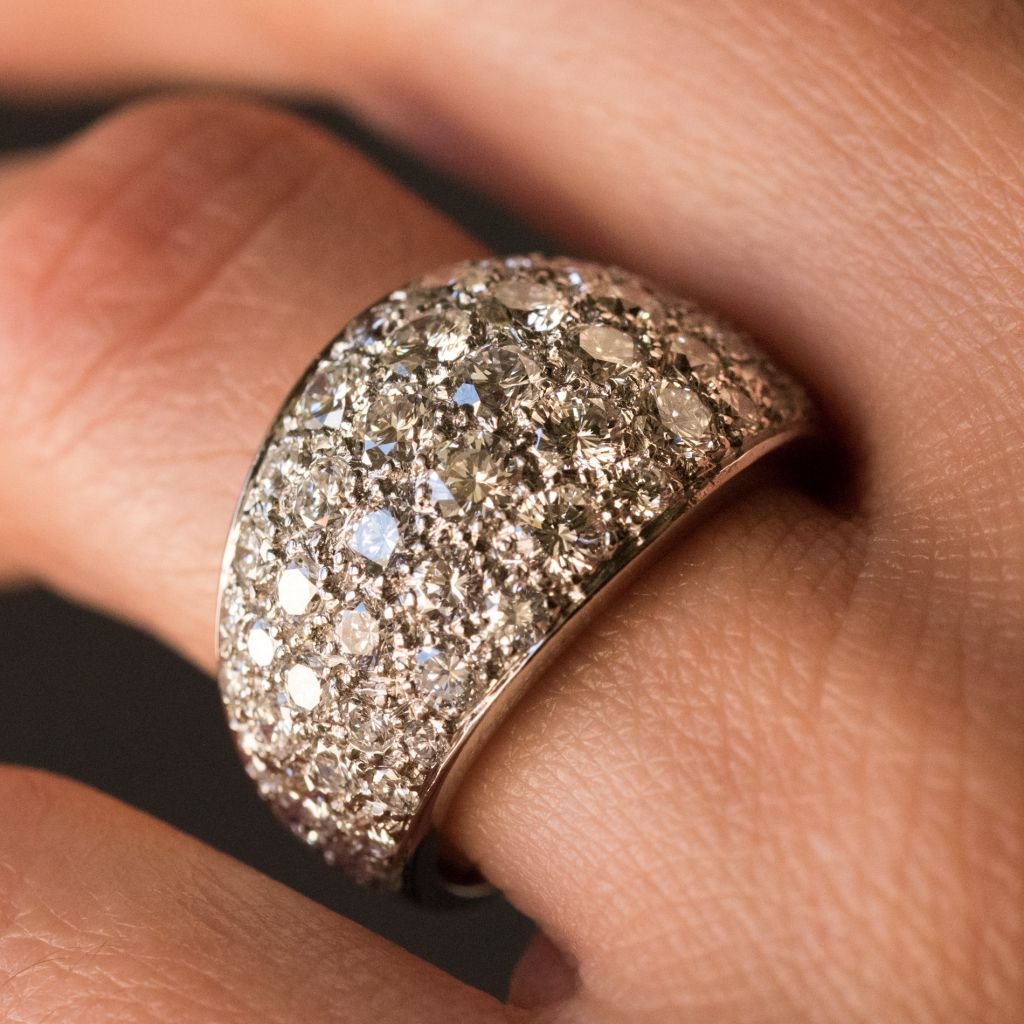 Platinum Diamond Ring-photo-3