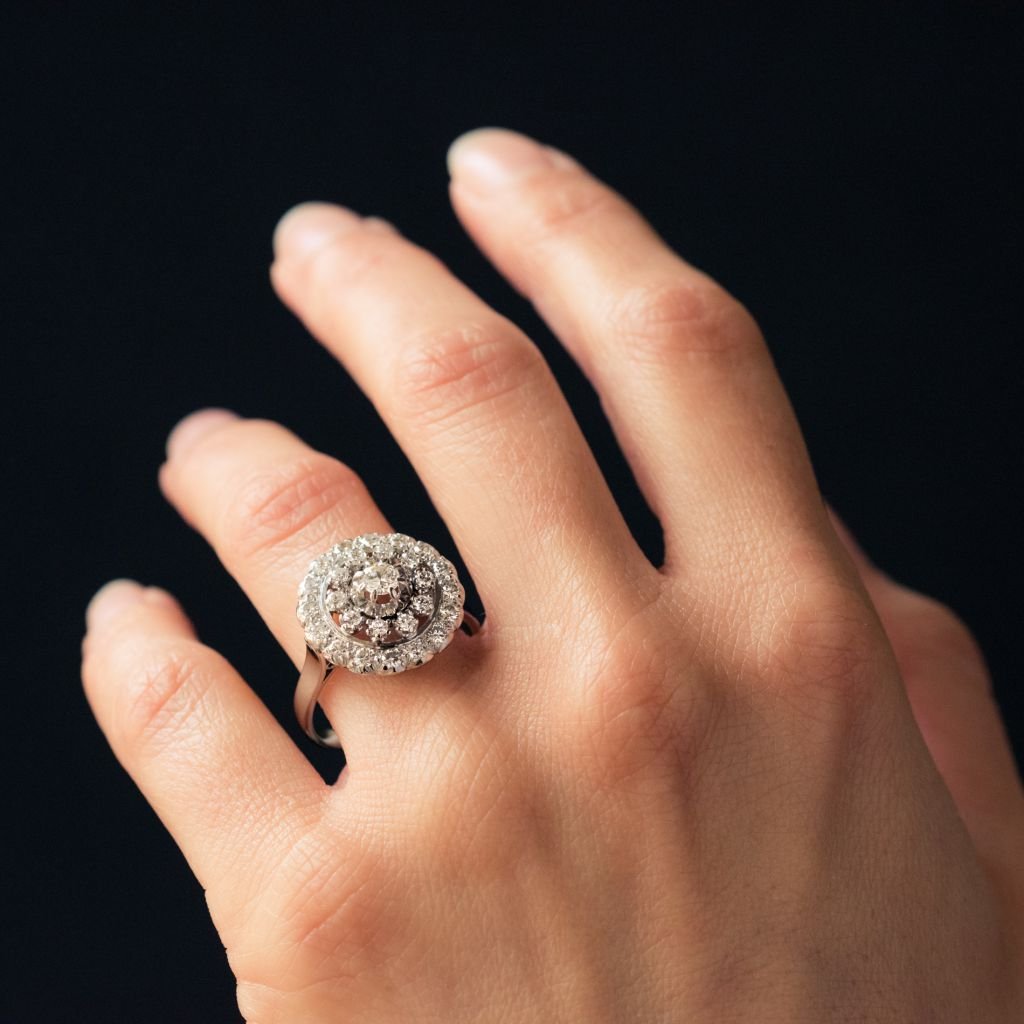 Diamonds Round Ring-photo-2