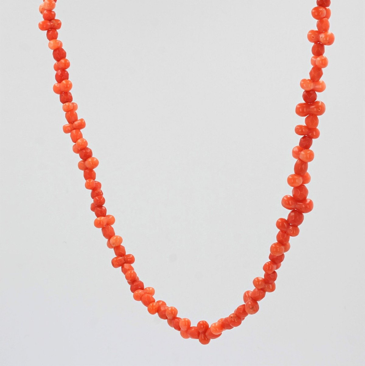 Antique Coral Necklace-photo-5