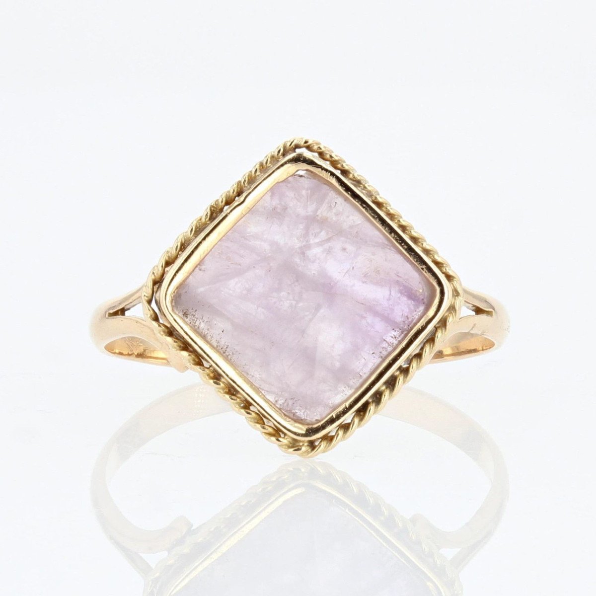 Old Amethyst And Gold Ring-photo-2