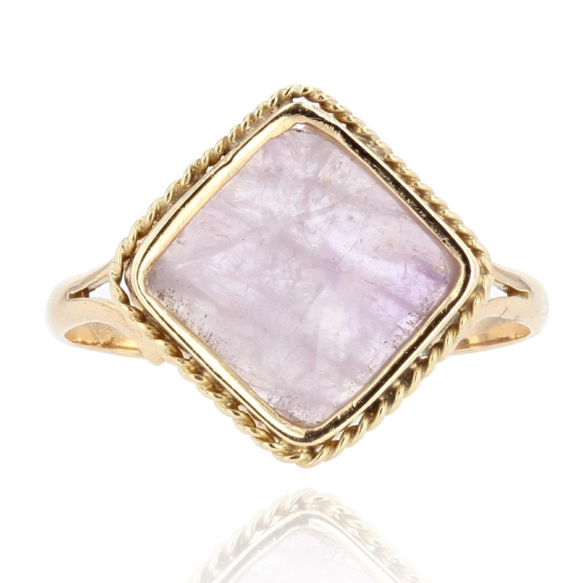Old Amethyst And Gold Ring