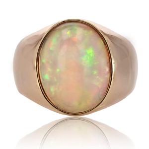 Old Opal And Gold Ring