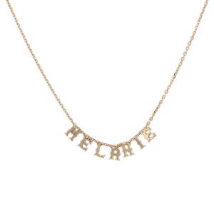 Melanie Necklace Rose Gold