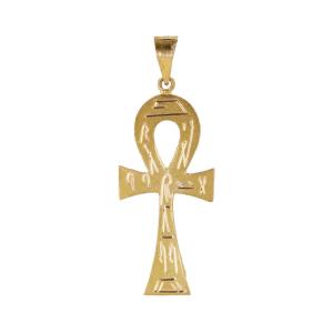 Pendentif Croix égyptienne En Or Jaune