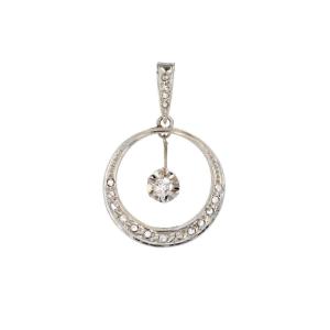 Antique Art Deco Diamond Pendant