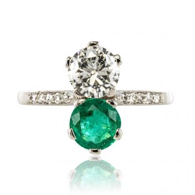Emerald And Diamond Ring And You
