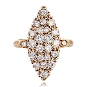 Vintage Marquise Diamond Ring