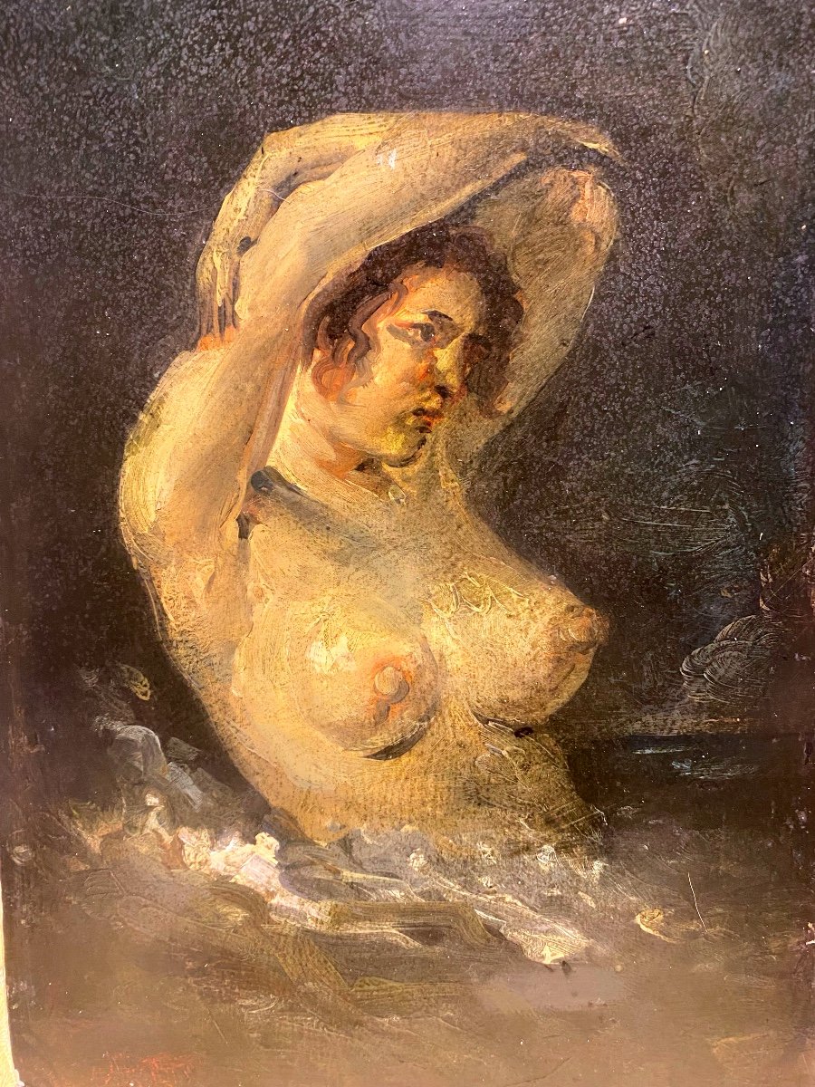 The Woman In The Waves   From The Original In The Met Of   New York 