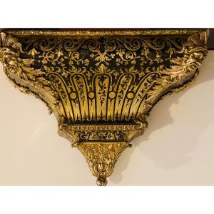 Console  Du Cartel  Boulle  Perioid Louis XIV Par Delorme À Paris