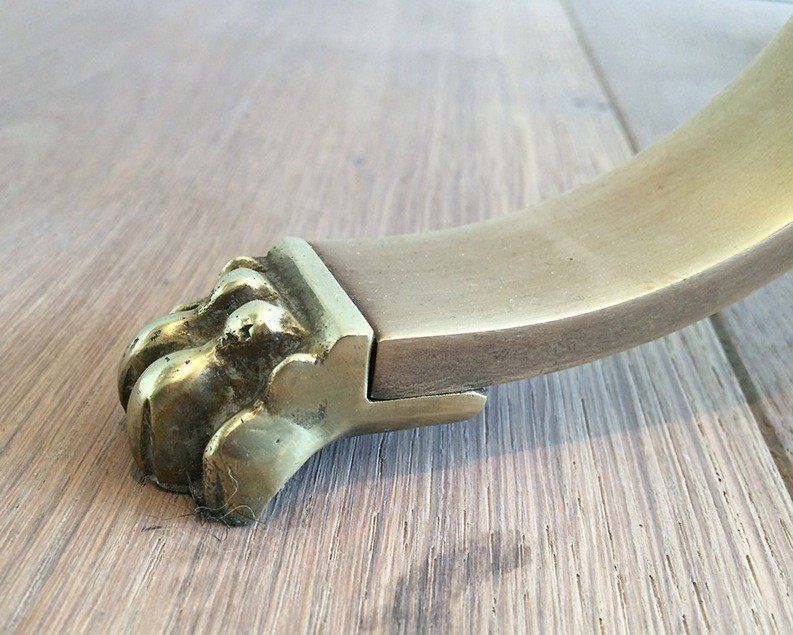 Brass Removable Reading Lamp. Frech Work In The Style Of Maison Jansen. Circa 1940-photo-1