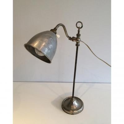  Lampe Industrielle Monte et baisse. Vers 1900