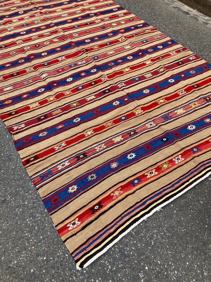 Kilim Anatolie 1960. 304 X 166 Cm-photo-3