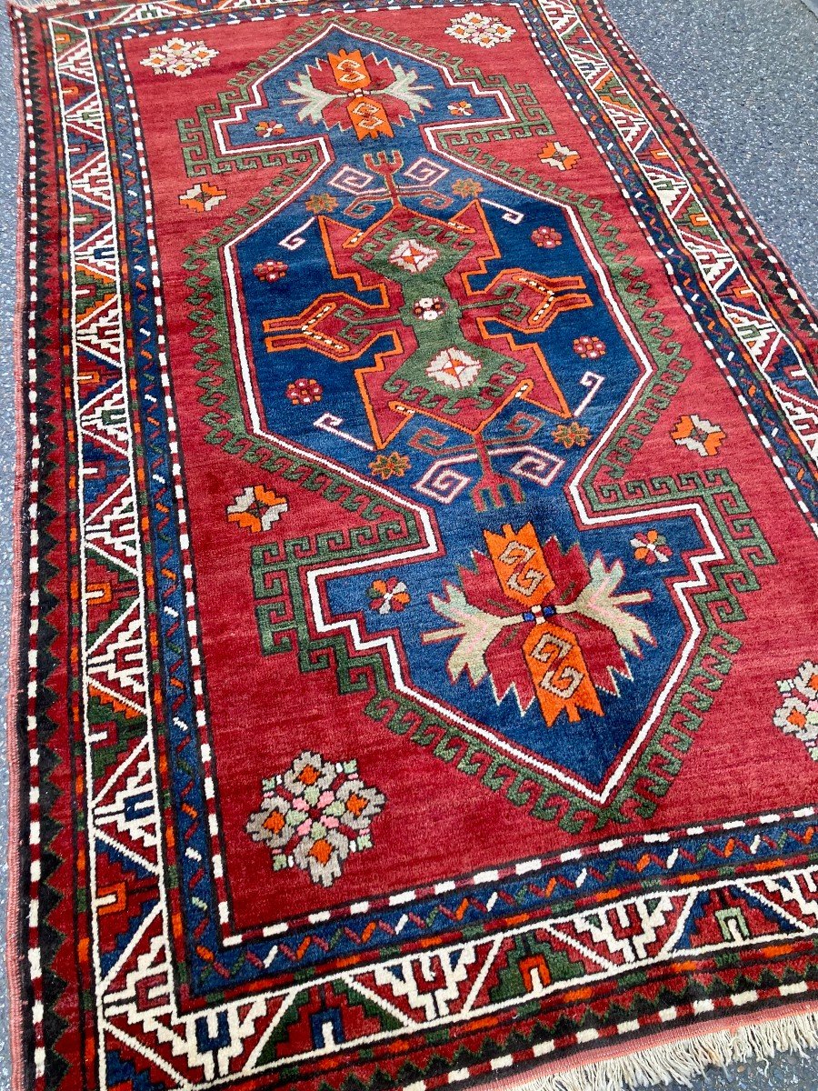 Kazakh Rug - Lori. Circa 1900 / 260 X 150 Cm-photo-3