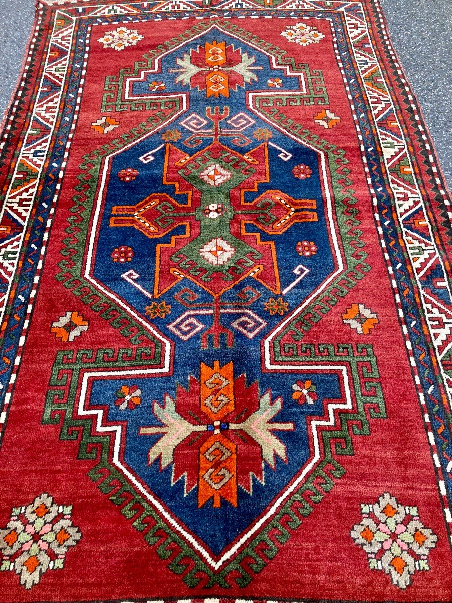 Kazakh Rug - Lori. Circa 1900 / 260 X 150 Cm-photo-4