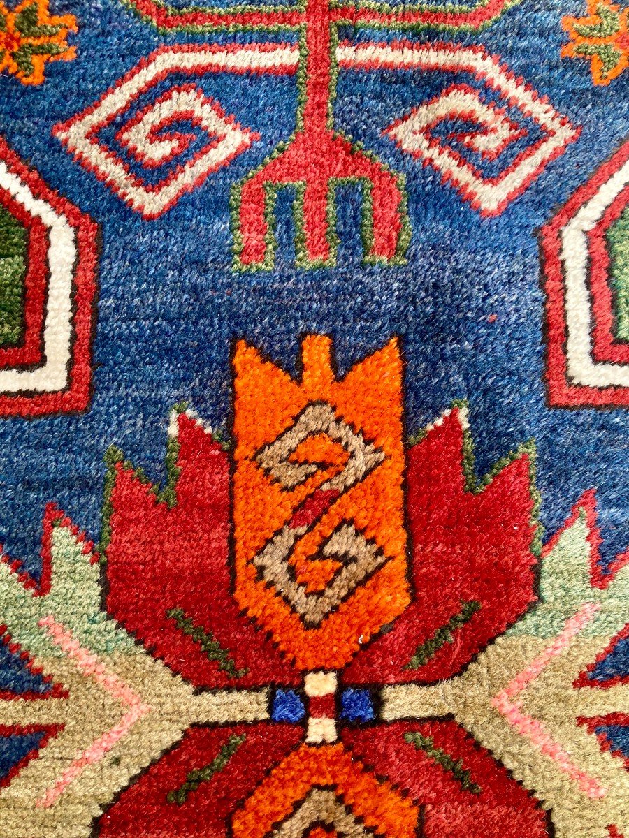 Kazakh Rug - Lori. Circa 1900 / 260 X 150 Cm-photo-1