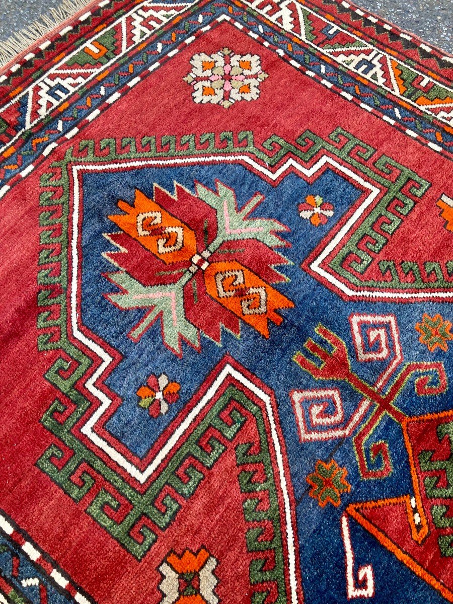 Kazakh Rug - Lori. Circa 1900 / 260 X 150 Cm-photo-3