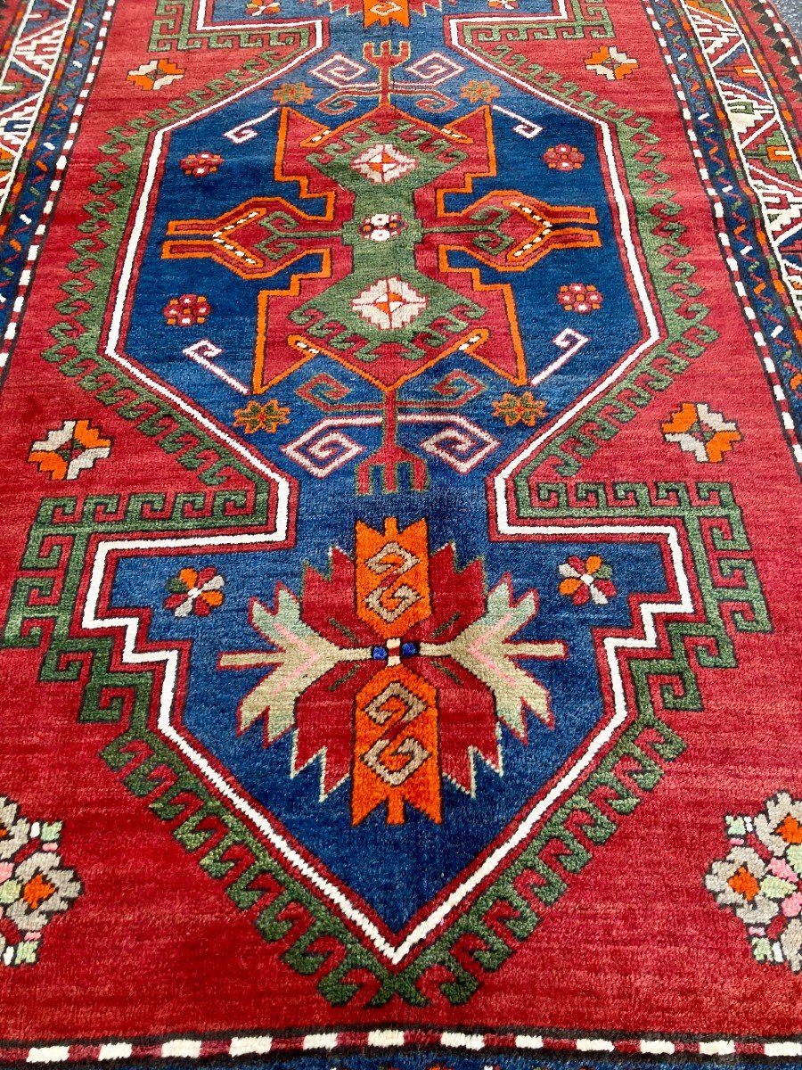 Kazakh Rug - Lori. Circa 1900 / 260 X 150 Cm-photo-4