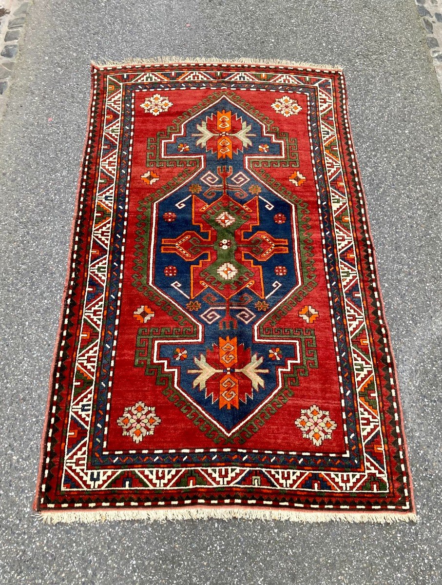 Kazakh Rug - Lori. Circa 1900 / 260 X 150 Cm