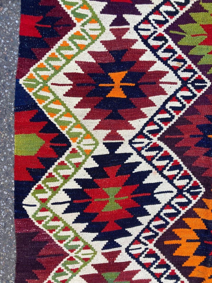 Kilim Galerie. Beydaglari - Turquie. Circa 1940. 360 X 125 Cm-photo-3