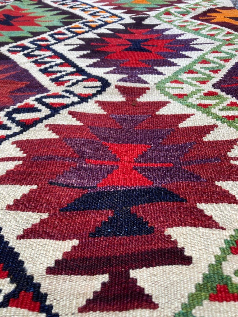 Kilim Galerie. Beydaglari - Turquie. Circa 1940. 360 X 125 Cm-photo-1