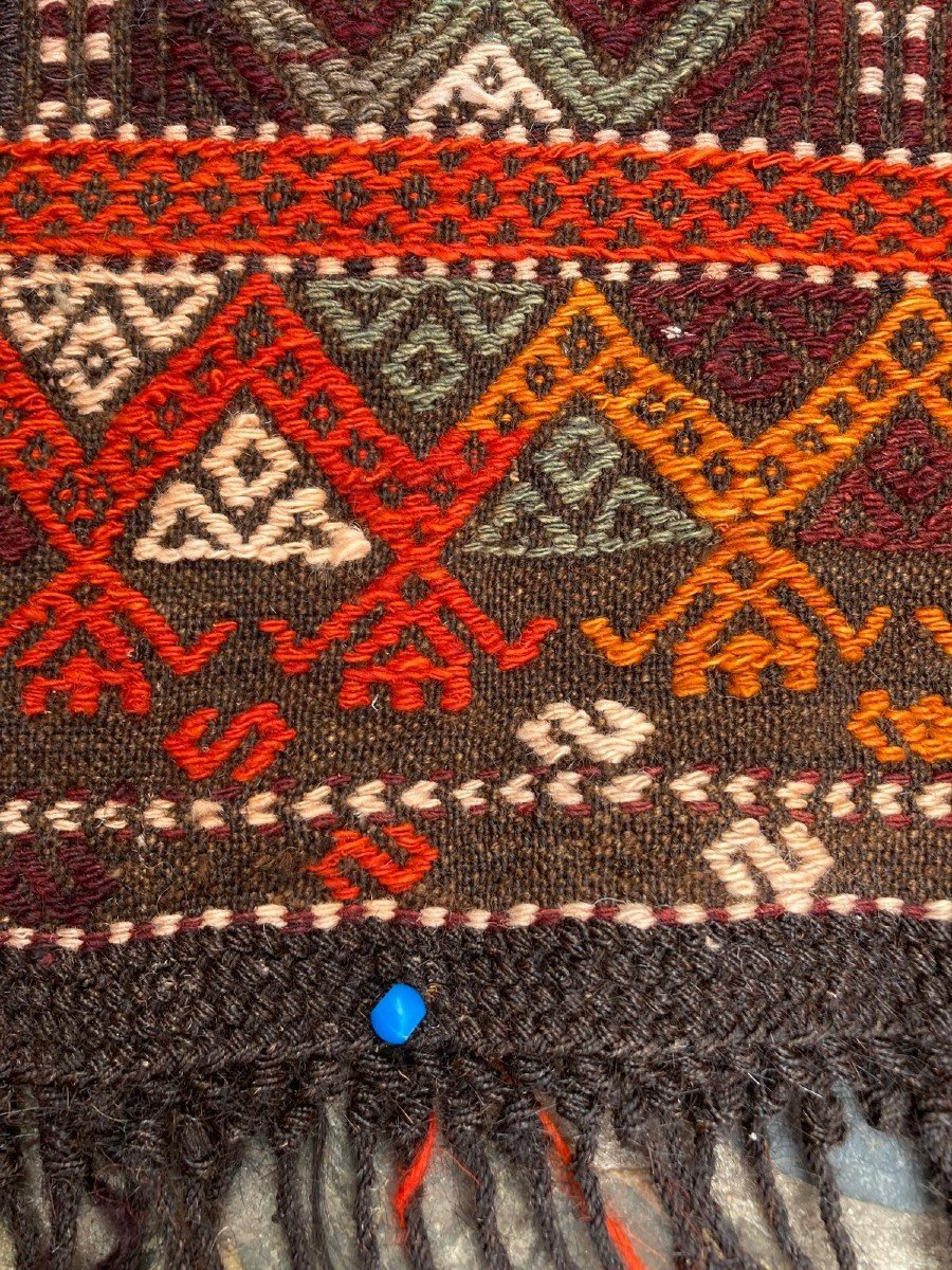 Kilim Mut Rug - Anatolia. Circa 1960. 120 X 83 Cm-photo-4