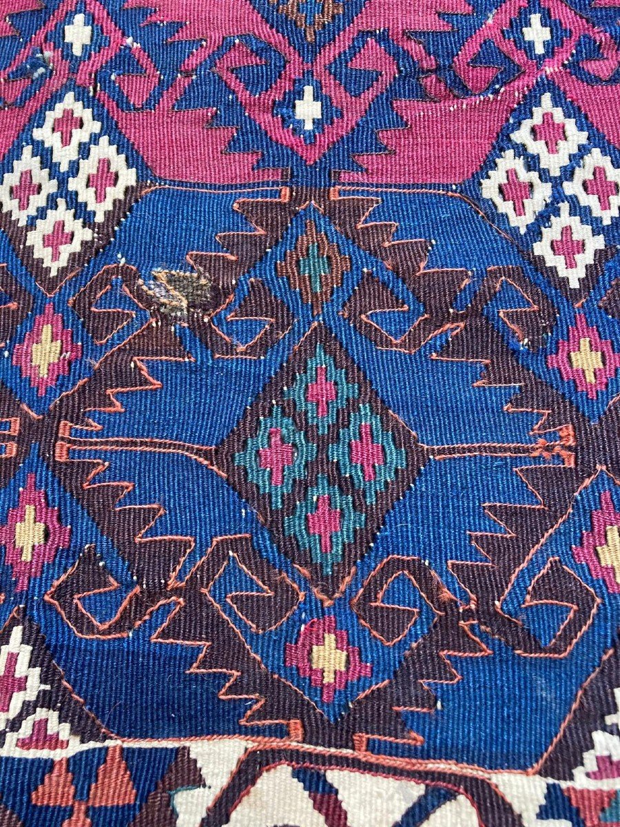 Galerie Kilim Malatya. Circa 1850.  330 X 78 Cm-photo-3