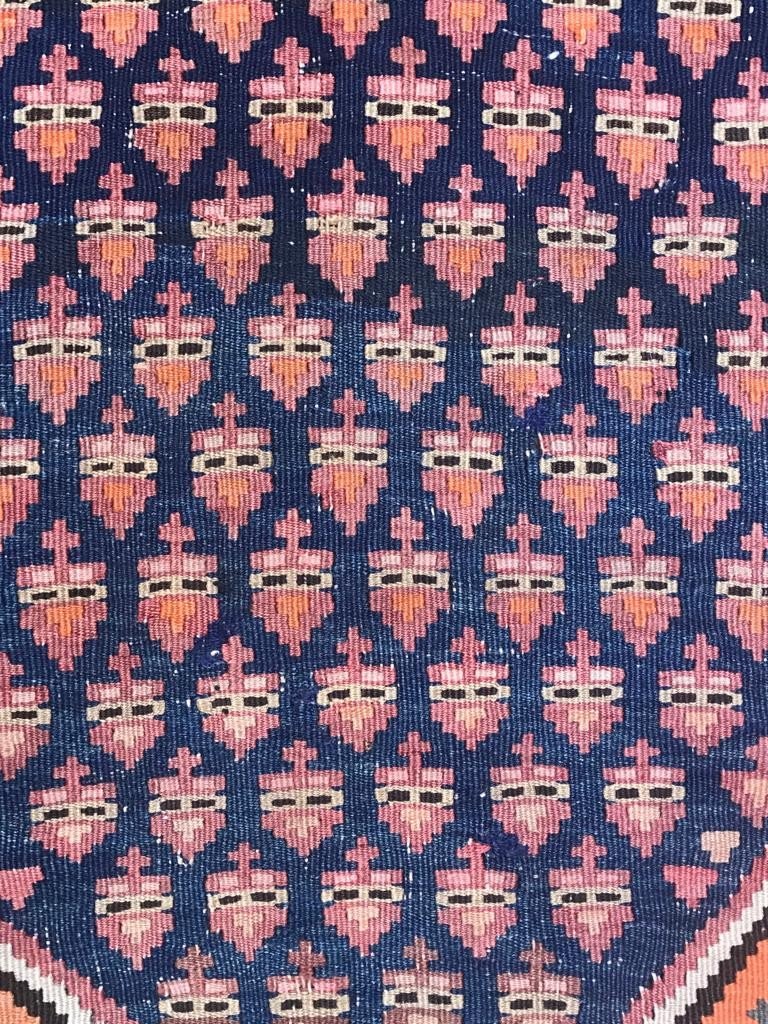 Kilim Senneh - Persia. Circa 1900. 436 X 177 Cm-photo-4