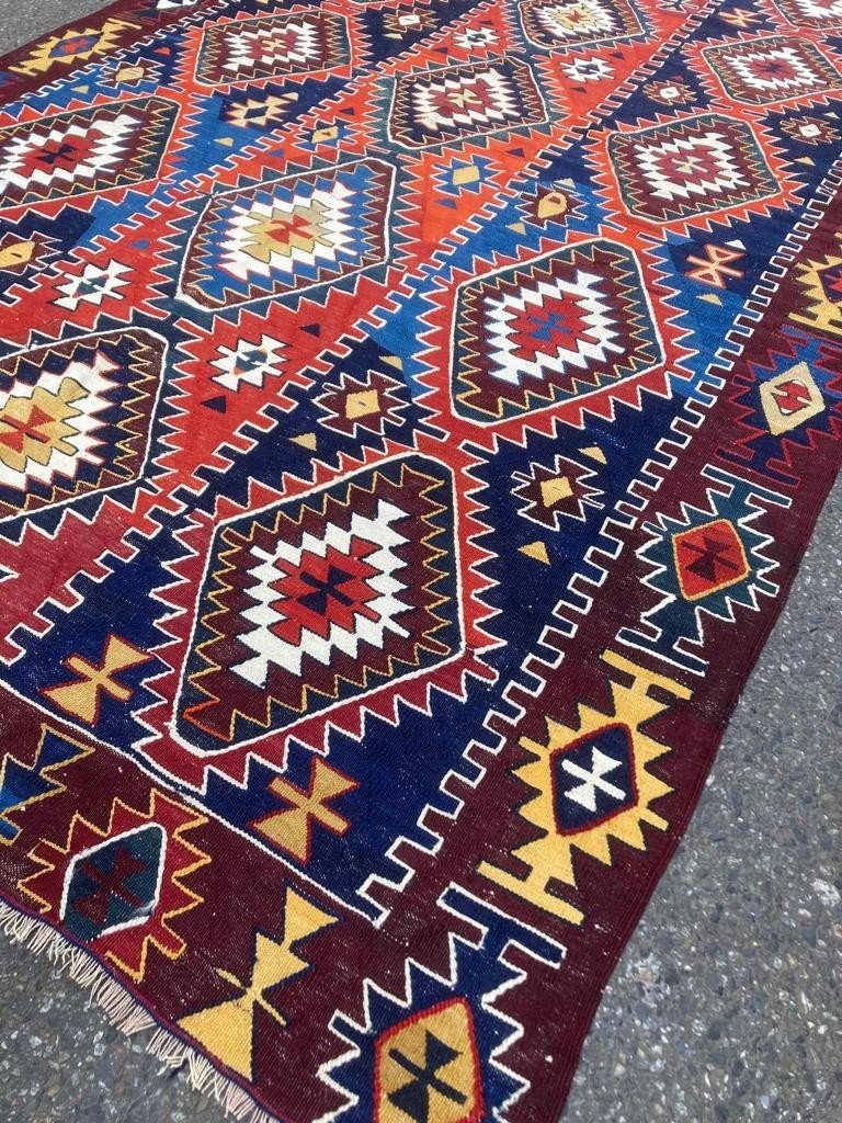 Kilim Anatolien. Circa 1970. 295 X 175 Cm-photo-2