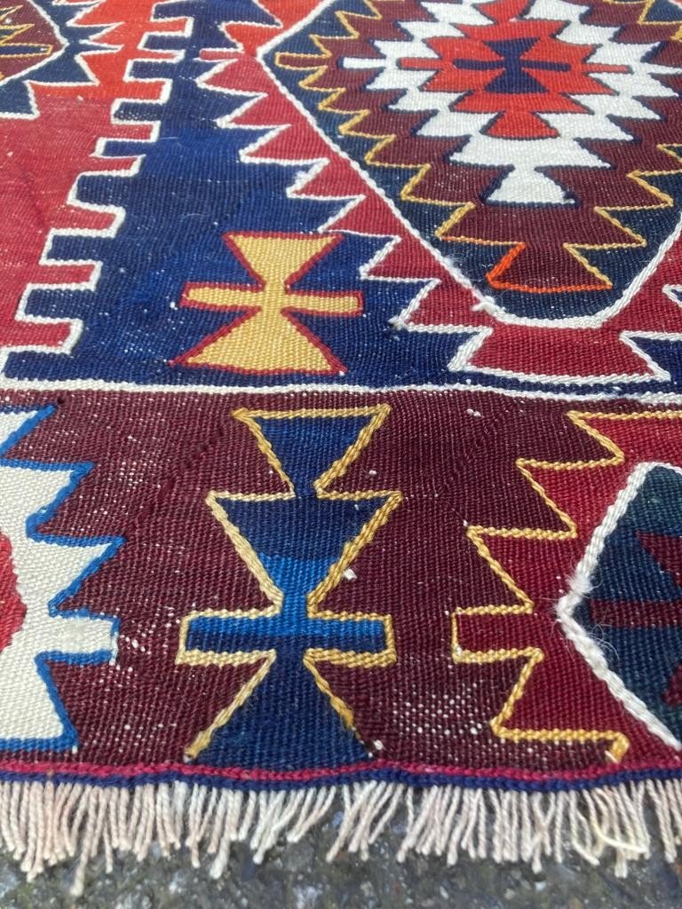 Kilim Anatolien. Circa 1970. 295 X 175 Cm-photo-4