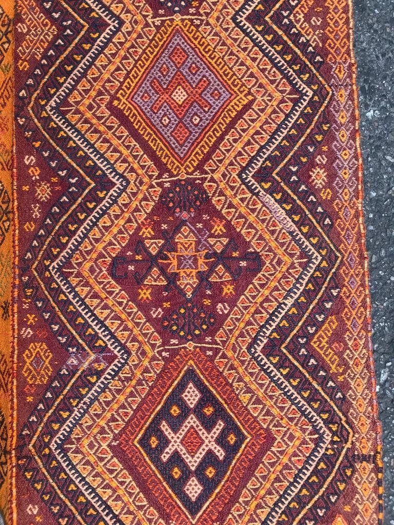 Kilim Brodé Sivas - Anatolie. Circa 1930. 520 X 130 Cm-photo-4