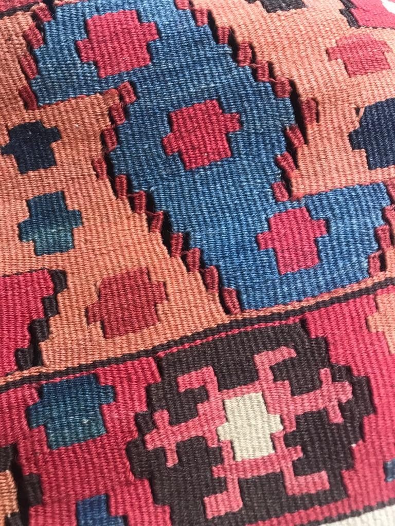 Kilim Shahsavan - Perse. Circa 1900. 480 X 180 Cm-photo-2