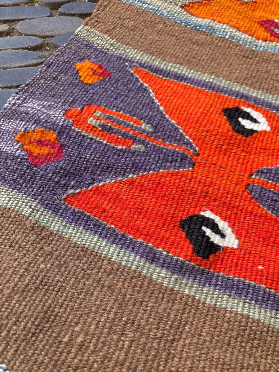 Kilim Mut - Anatolie. Circa 1960. 135 X 76 Cm-photo-4