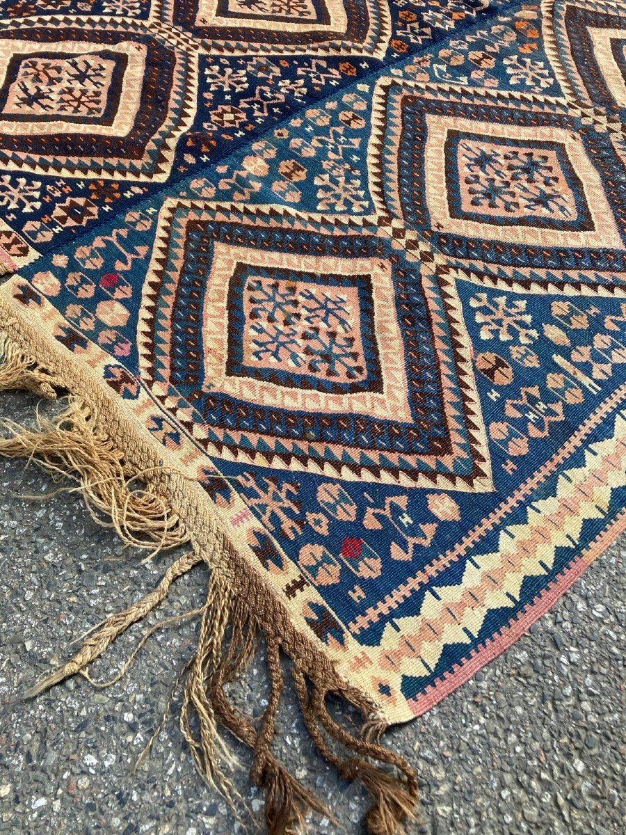 Kilim Van / Hakkari. Anatolia. Circa 1900. 200 X 156 Cm-photo-2