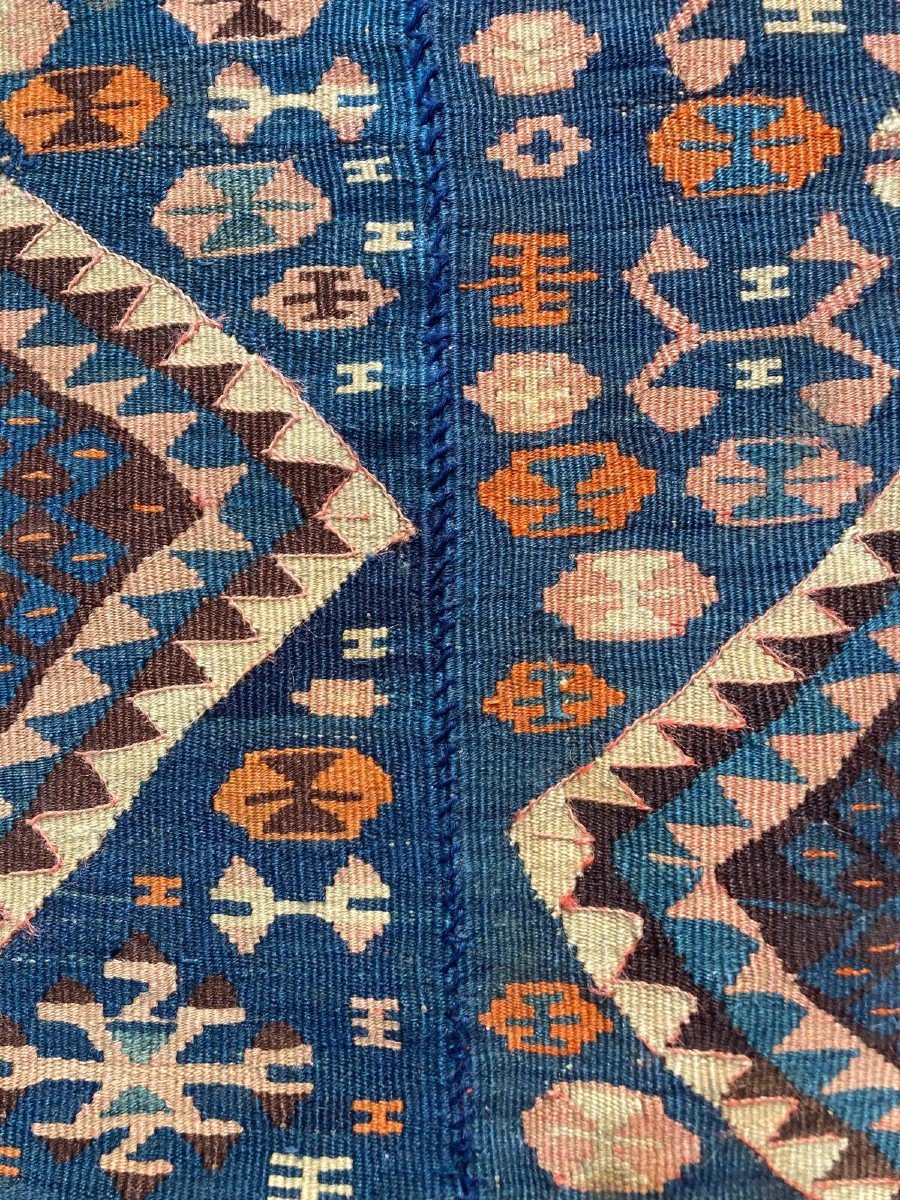 Kilim Van / Hakkari. Anatolia. Circa 1900. 200 X 156 Cm-photo-4