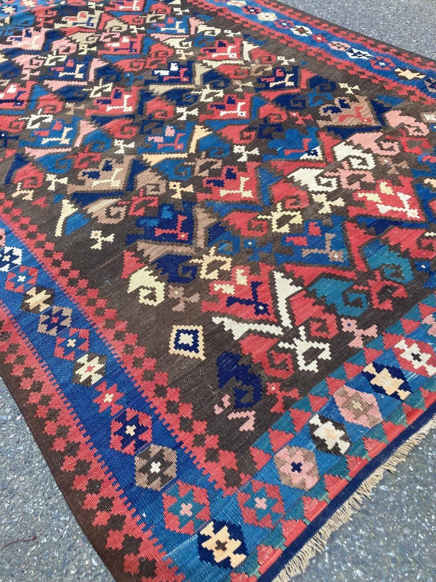 Kilim Karabag - Armenia. Dated 1911. 270 X 175 Cm-photo-1