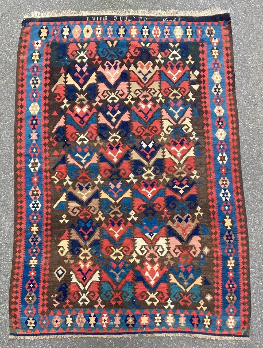 Kilim Karabag - Armenia. Dated 1911. 270 X 175 Cm