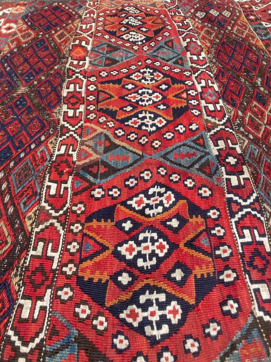 Kilim Adiyaman Gallery - Anatolia. Circa 1880. 325 X 100 Cm-photo-3