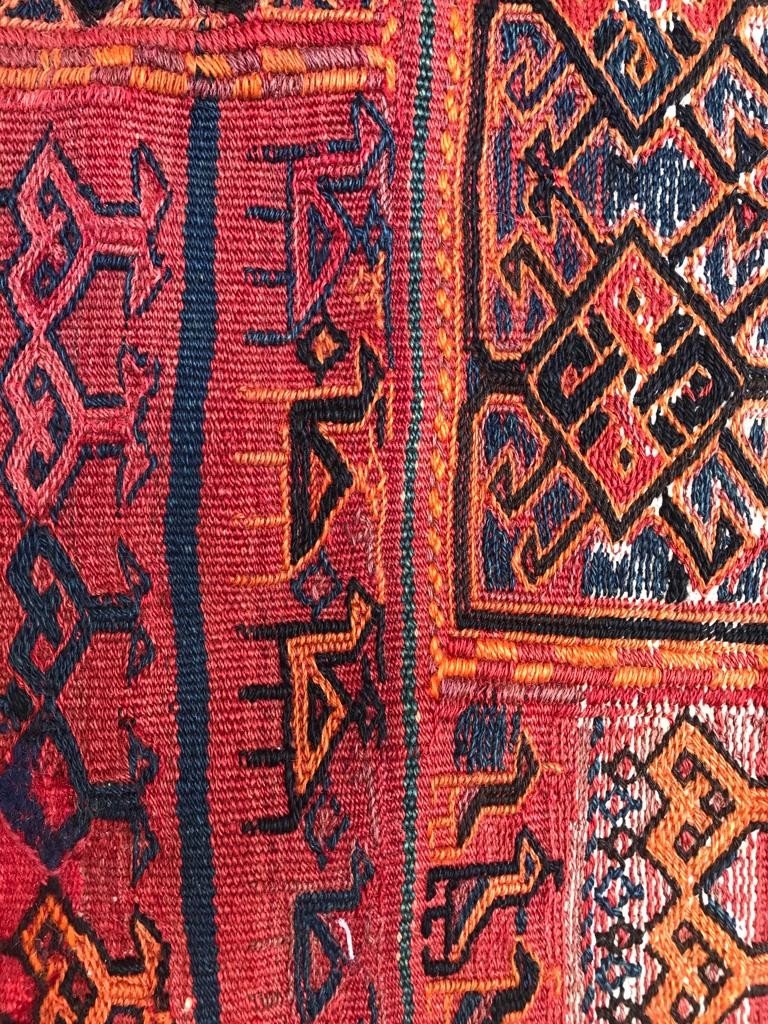 Kilim Bathiyari - Perse. Circa 1900.  215 X 83 Cm-photo-1