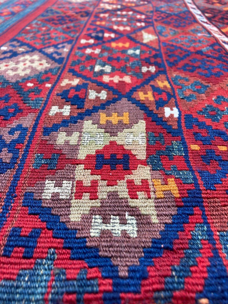 Kilim Malatya - Anatolie. Circa 1880.  333 X 200 Cm-photo-5