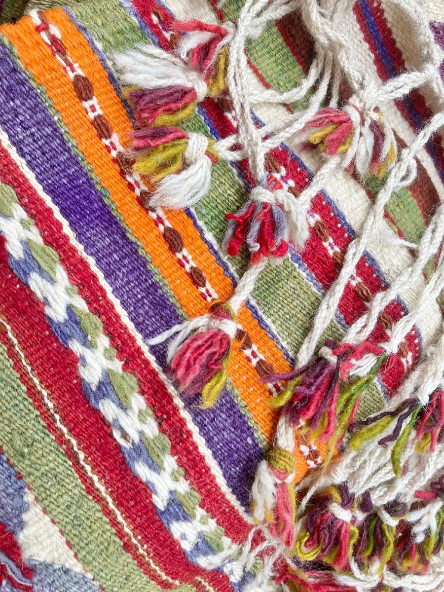 Kilim Afyon Daskiri - Anatolie. Circa 1950.  240 X 150 Cm-photo-4