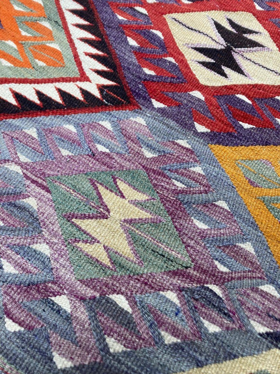 Kilim Antalya - Anatolia. Circa 1970. 240 X 130 Cm-photo-2