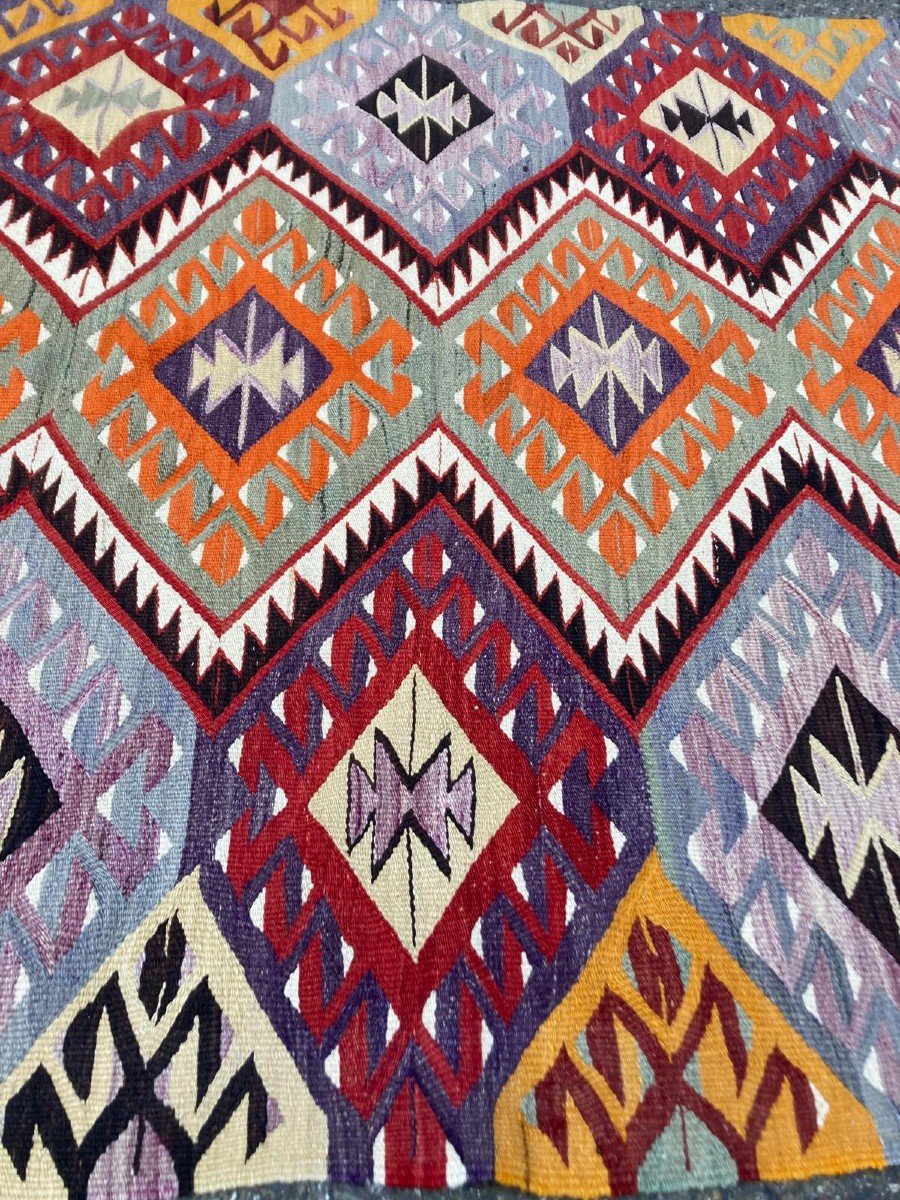 Kilim Antalya - Anatolia. Circa 1970. 240 X 130 Cm-photo-4