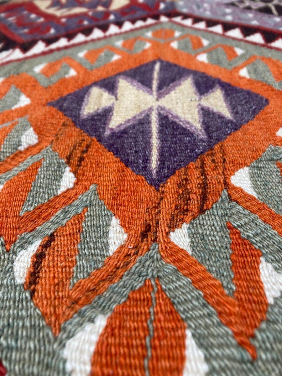 Kilim Antalya - Anatolia. Circa 1970. 240 X 130 Cm-photo-2