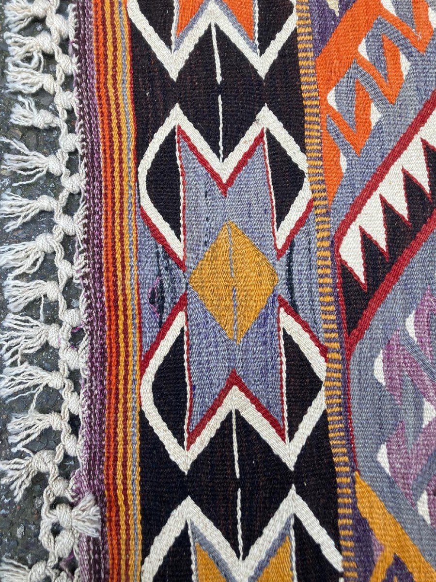 Kilim Antalya - Anatolia. Circa 1970. 240 X 130 Cm-photo-3