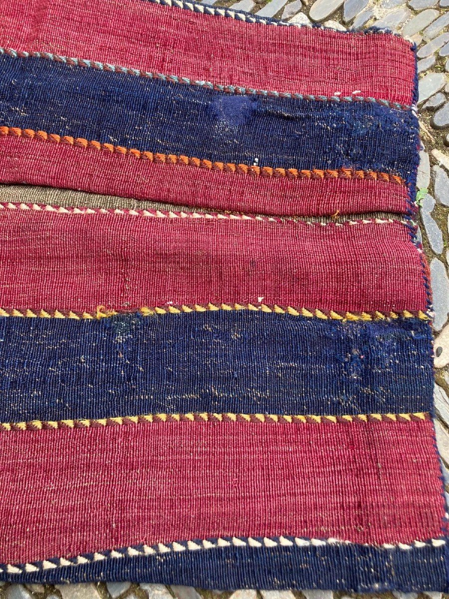 Kilim Cuval - Malatya / Anatolia. Circa 1880. 90 X 62 Cm-photo-3