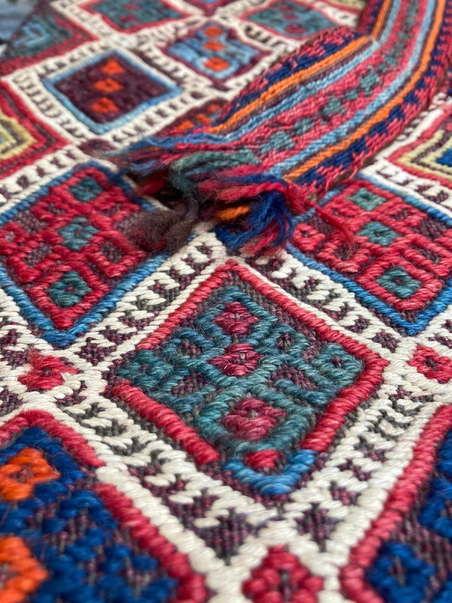 Cuval Anatolien Obruk. 19 Ième.  90 X 52 Cm. Collection -photo-3