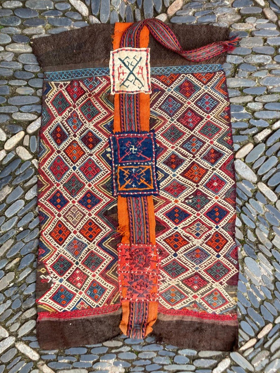 Cuval Anatolien Obruk. 19 Ième.  90 X 52 Cm. Collection 