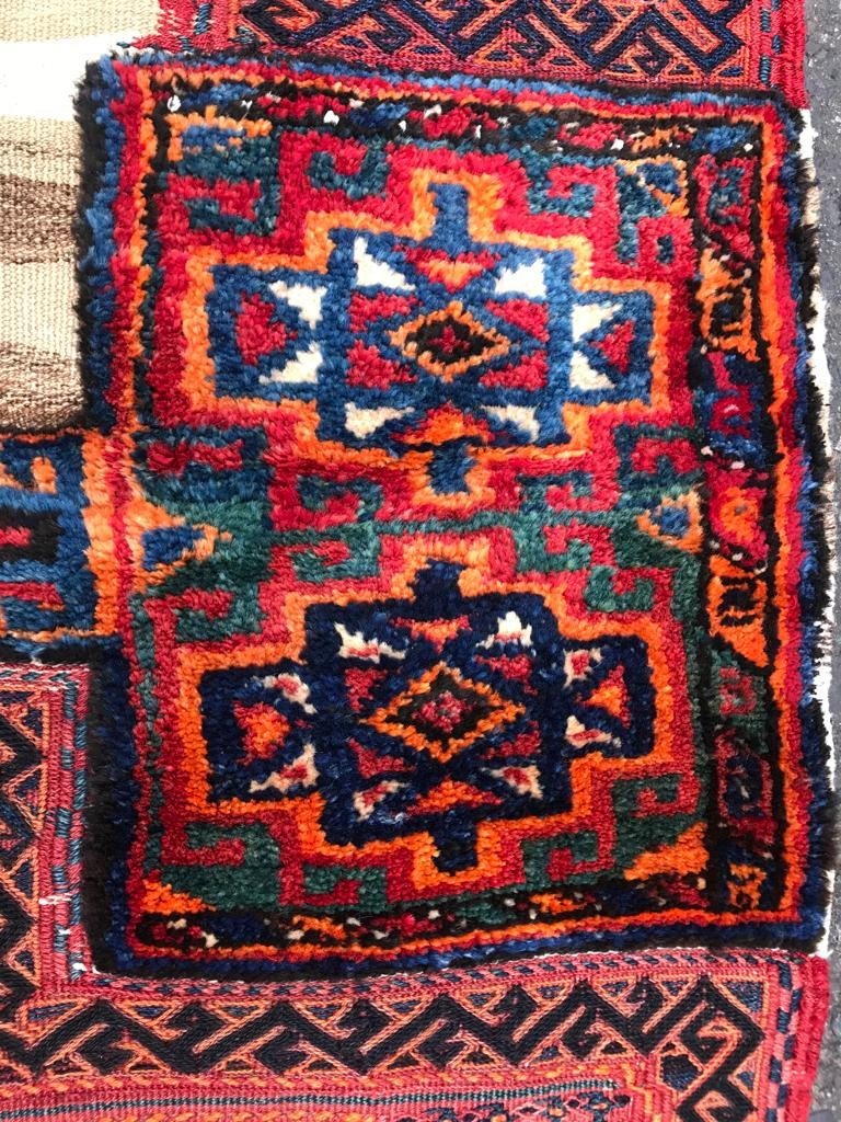 Bathiyari / Persian Kilim Rug. Circa 1900. 215 X 83 Cm-photo-7