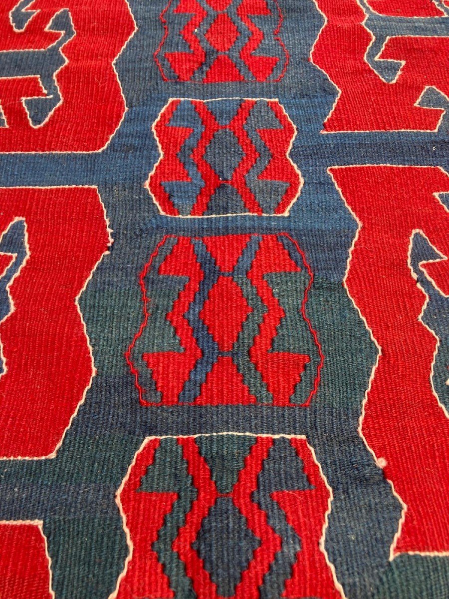 Kilim Bergama - Anatolie. Circa 1950.  275 X 164 Cm-photo-3